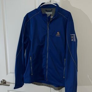 Duke Royal Blue Jacket CB Weathertec Vented List of US Open Winners Oakmont, PA
